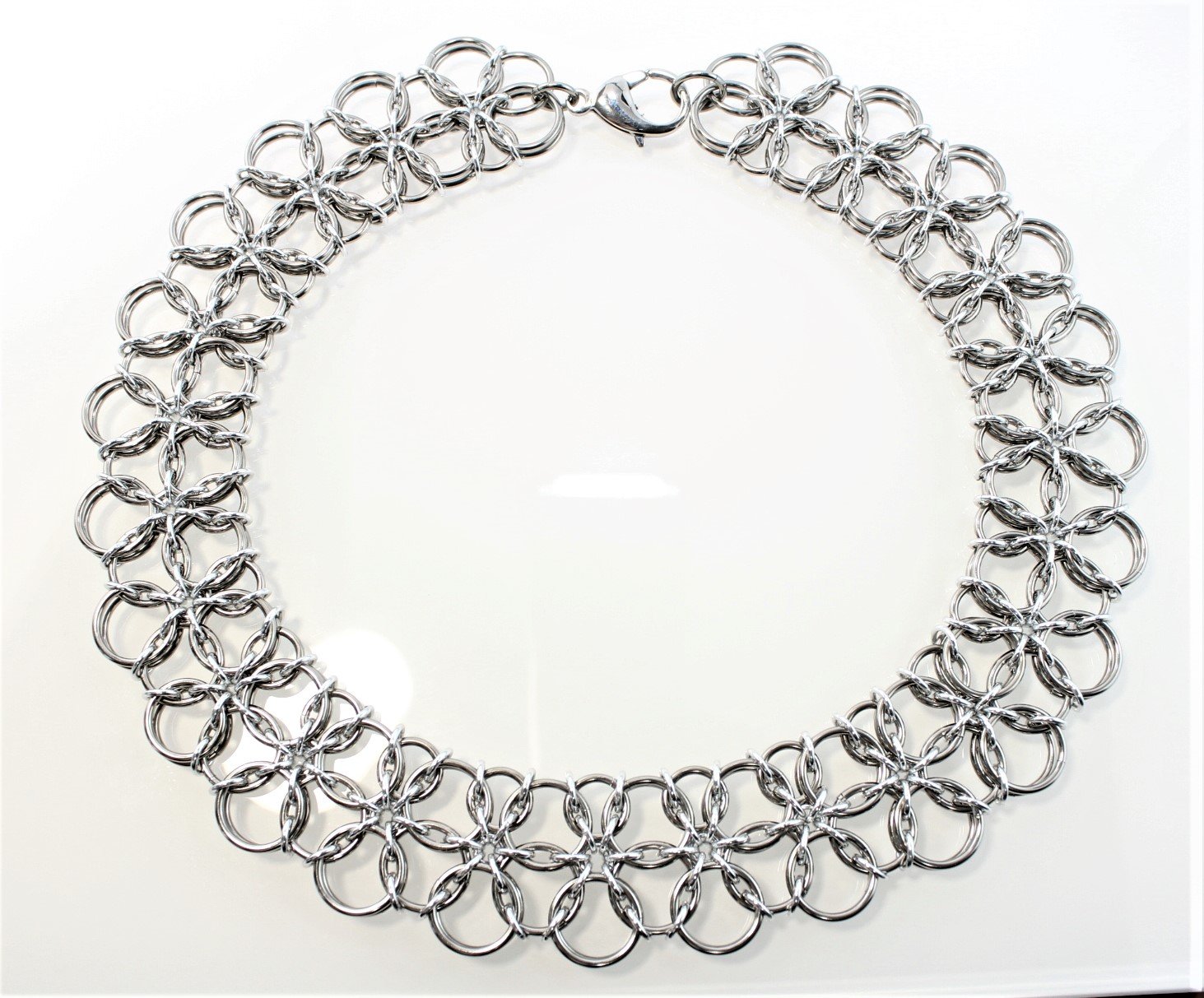 Aurora Necklace - Grail-Verse Chainmaille Jewelry